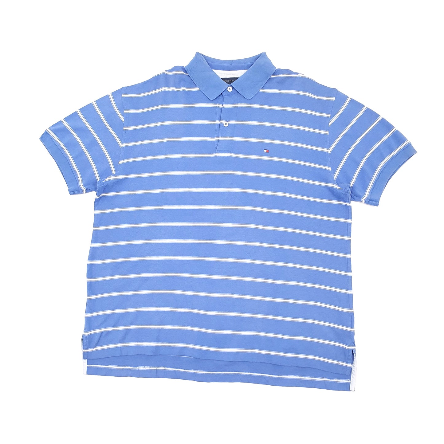 Mens Blue Tommy Hilfiger  Short Sleeve Polo Shirt