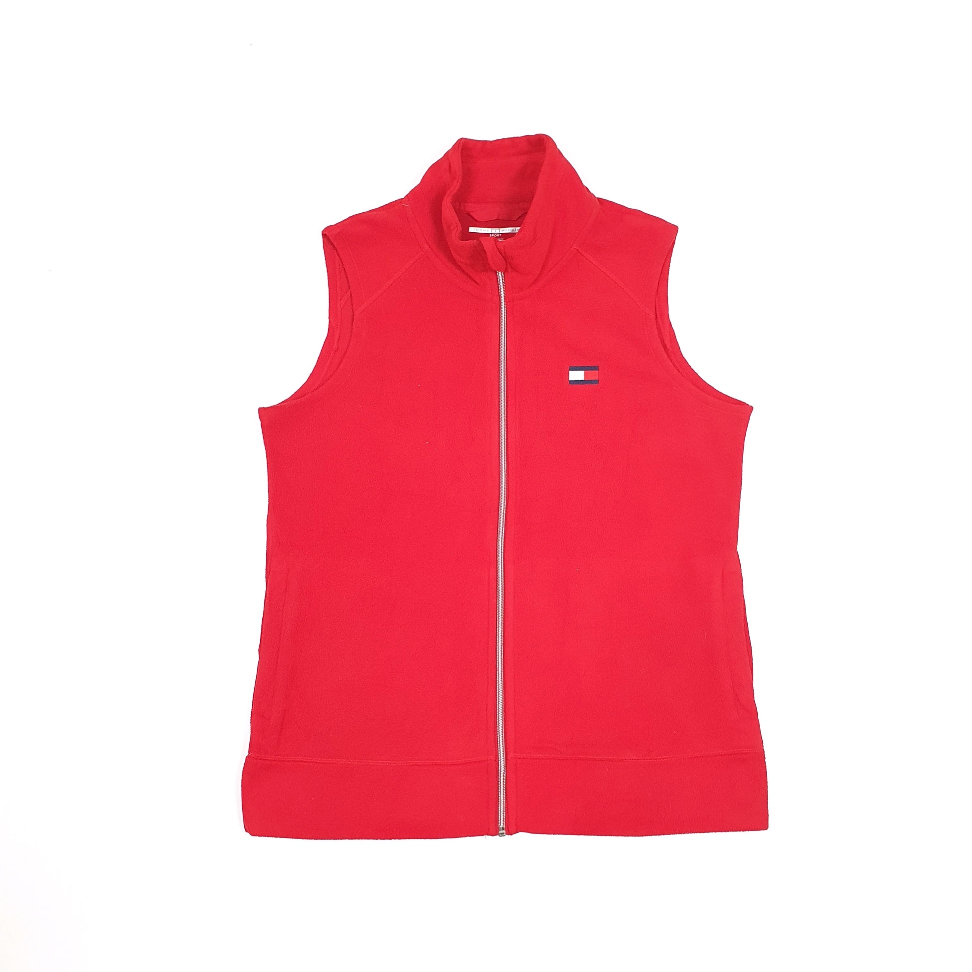 Tommy Hilfiger Gilet Fleece M Red