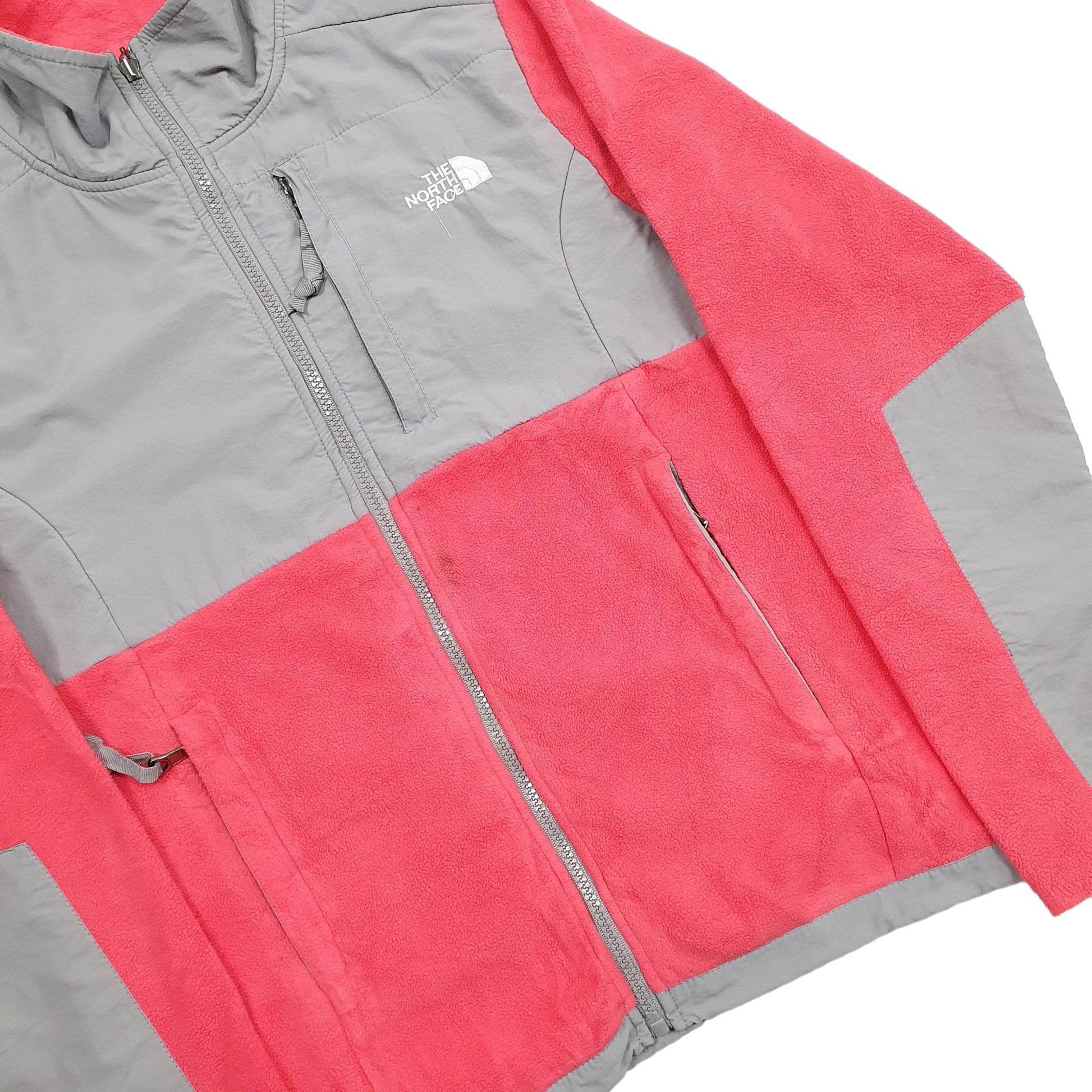 Womens Pink The North Face Denali Full Zip Jumper