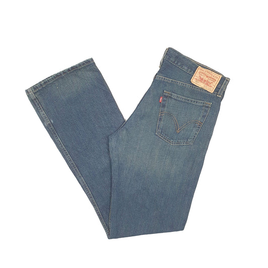 Levis 527 Bootcut Fit Jeans W34 L36 Blue