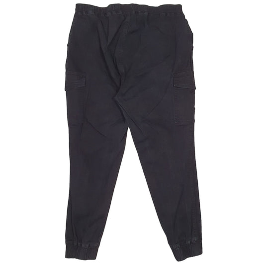 Mens Black Almost Famous Combat Pants Cargo Trousers