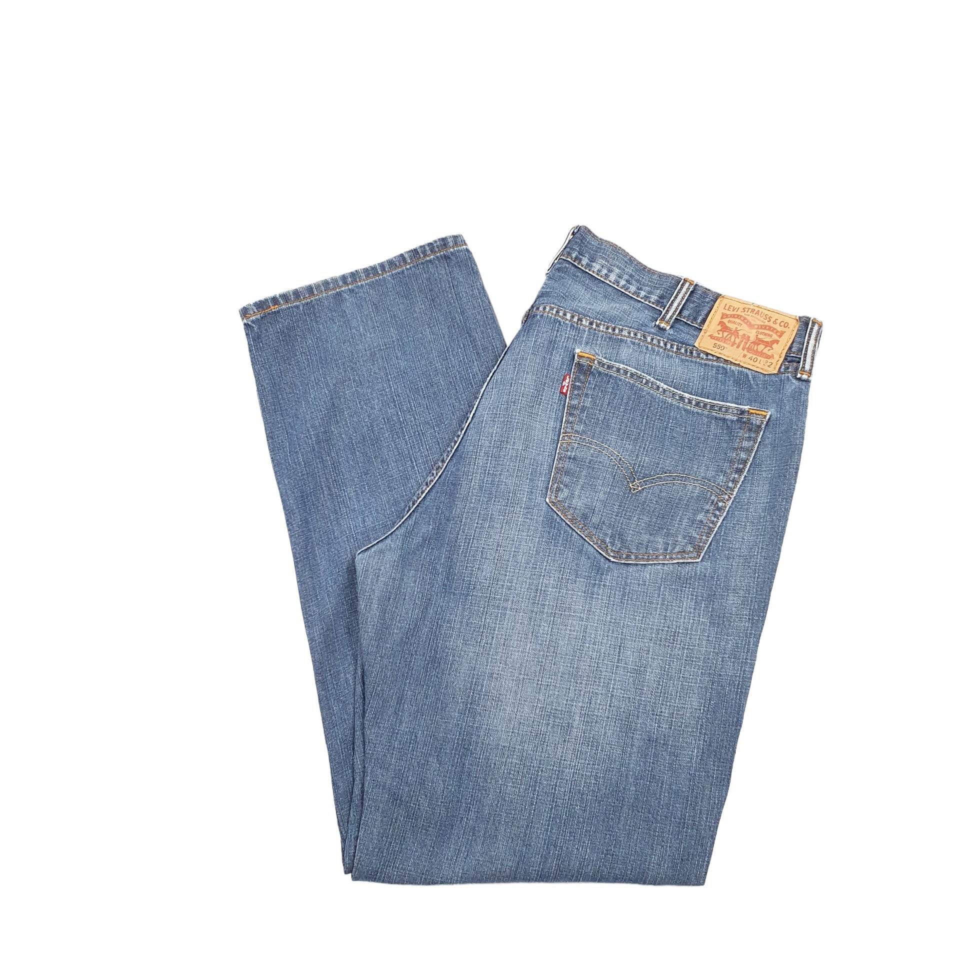 Levis 559 Relaxed Fit Jeans W40 L32 Blue