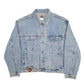 Mens Blue Bryn Stell  Denim Jacket Coat