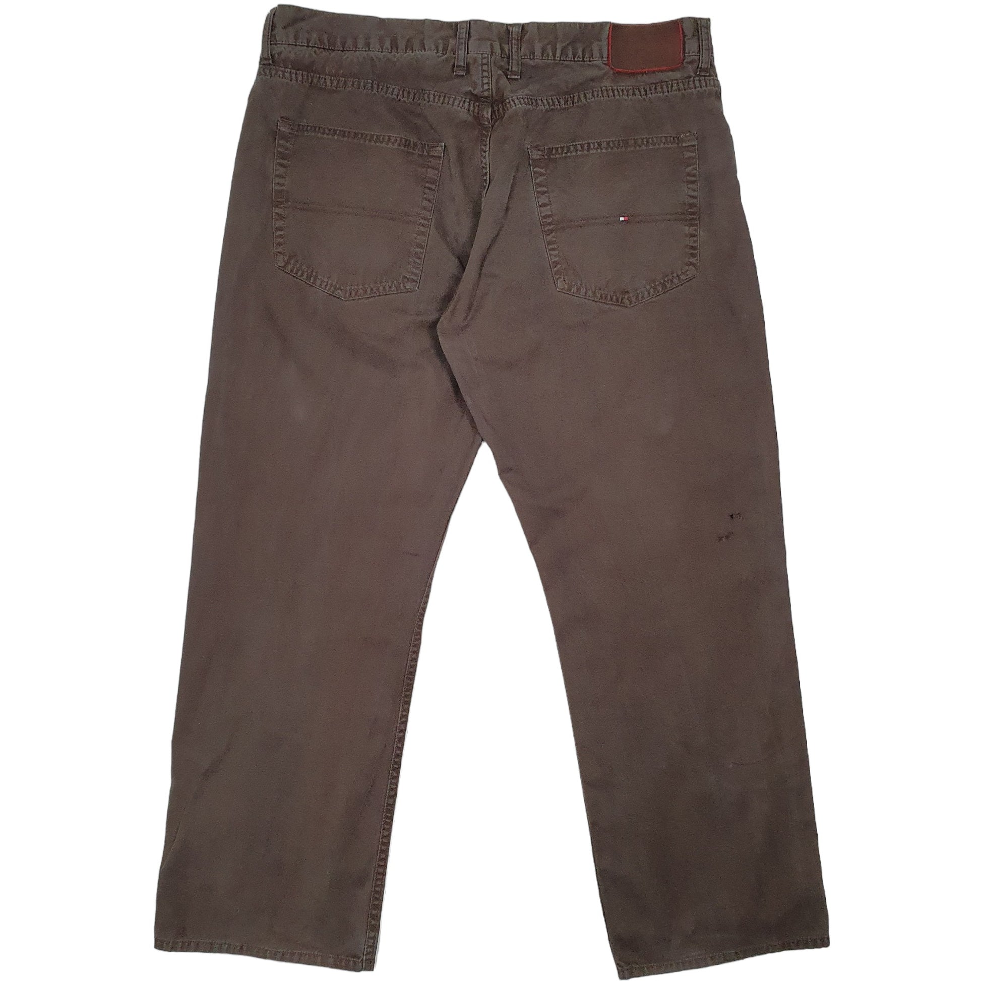 Mens Brown Tommy Hilfiger  Chino Trousers