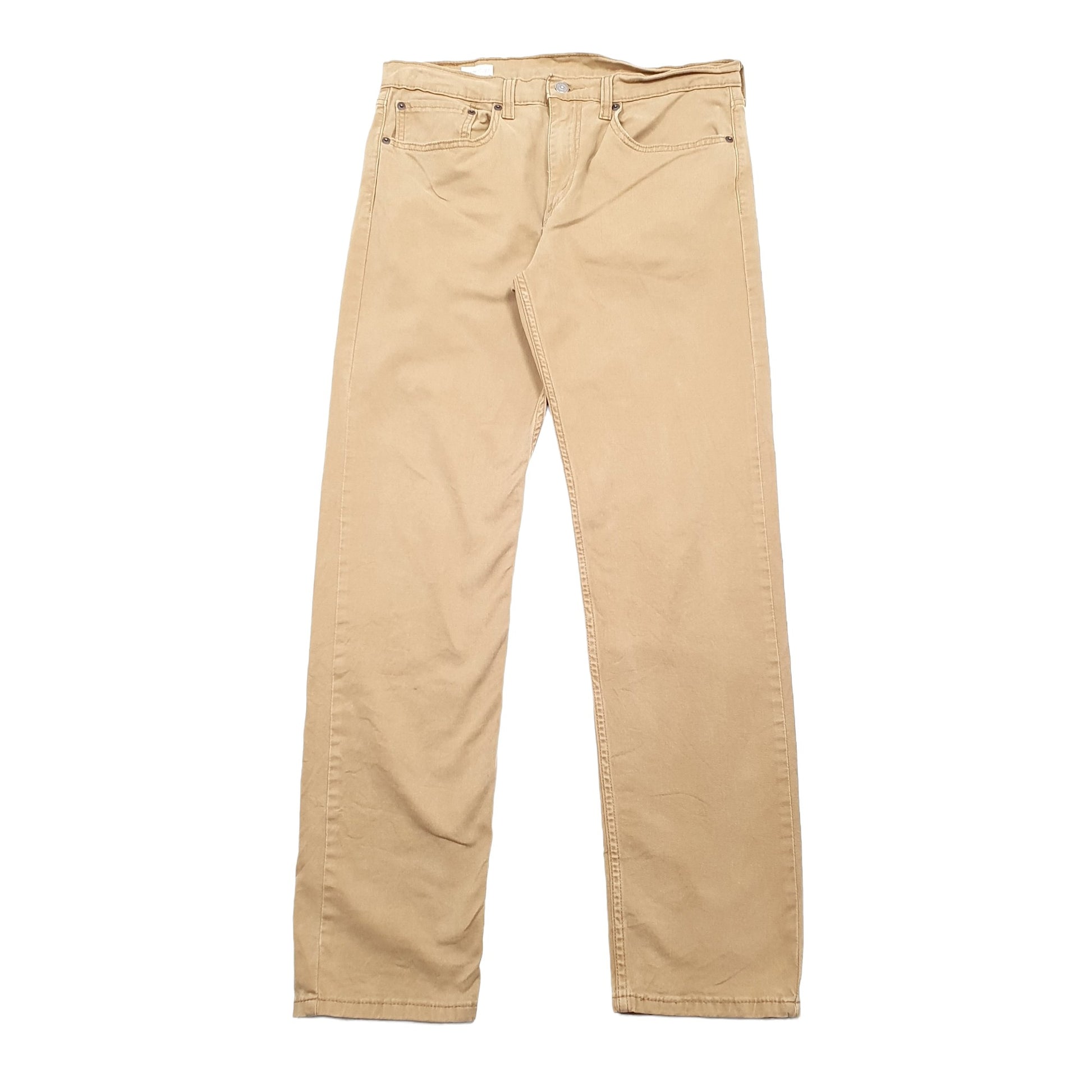 Levis 502 Regular Fit Jeans W34 L34 Brown