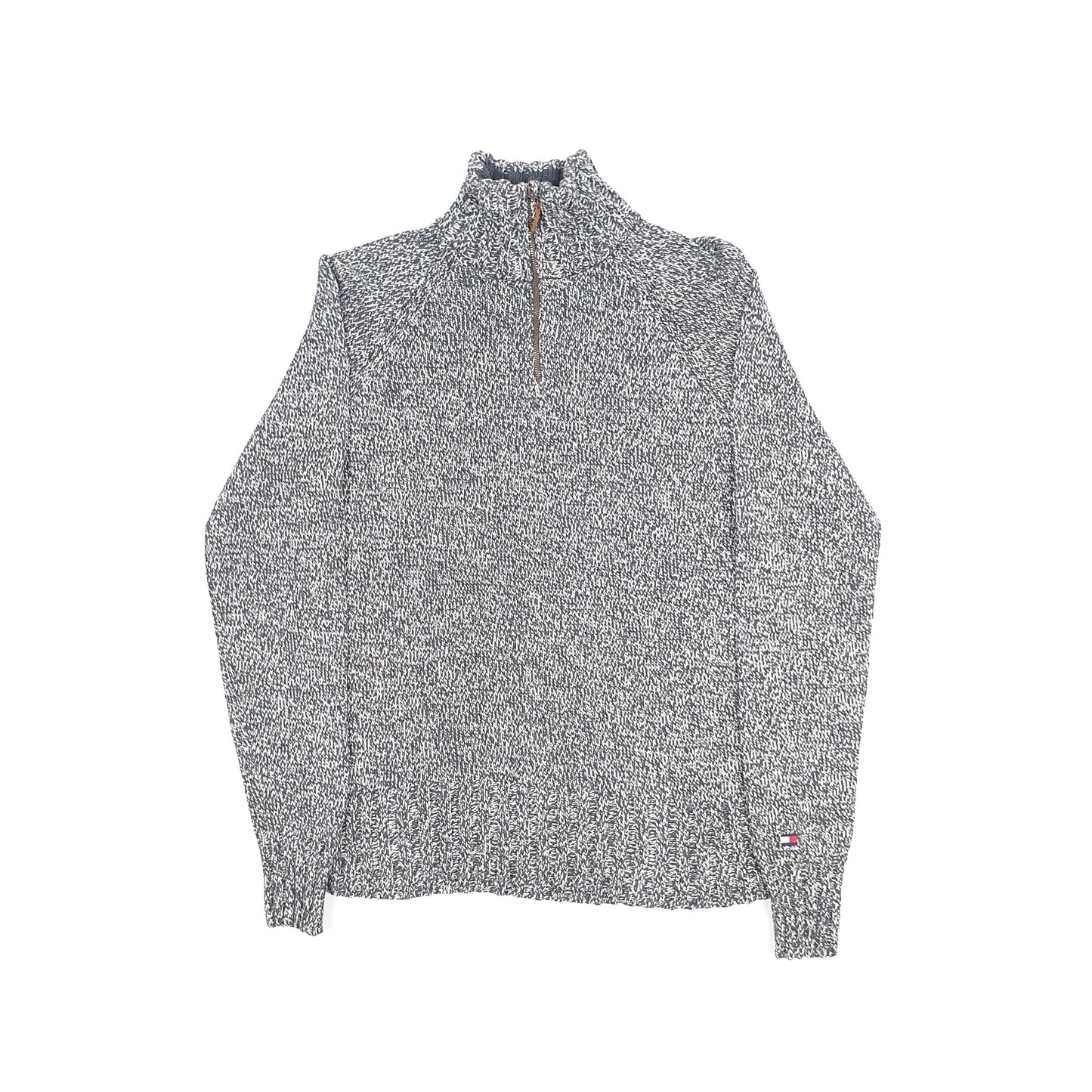 Tommy Hilfiger Quarter Zip S Grey