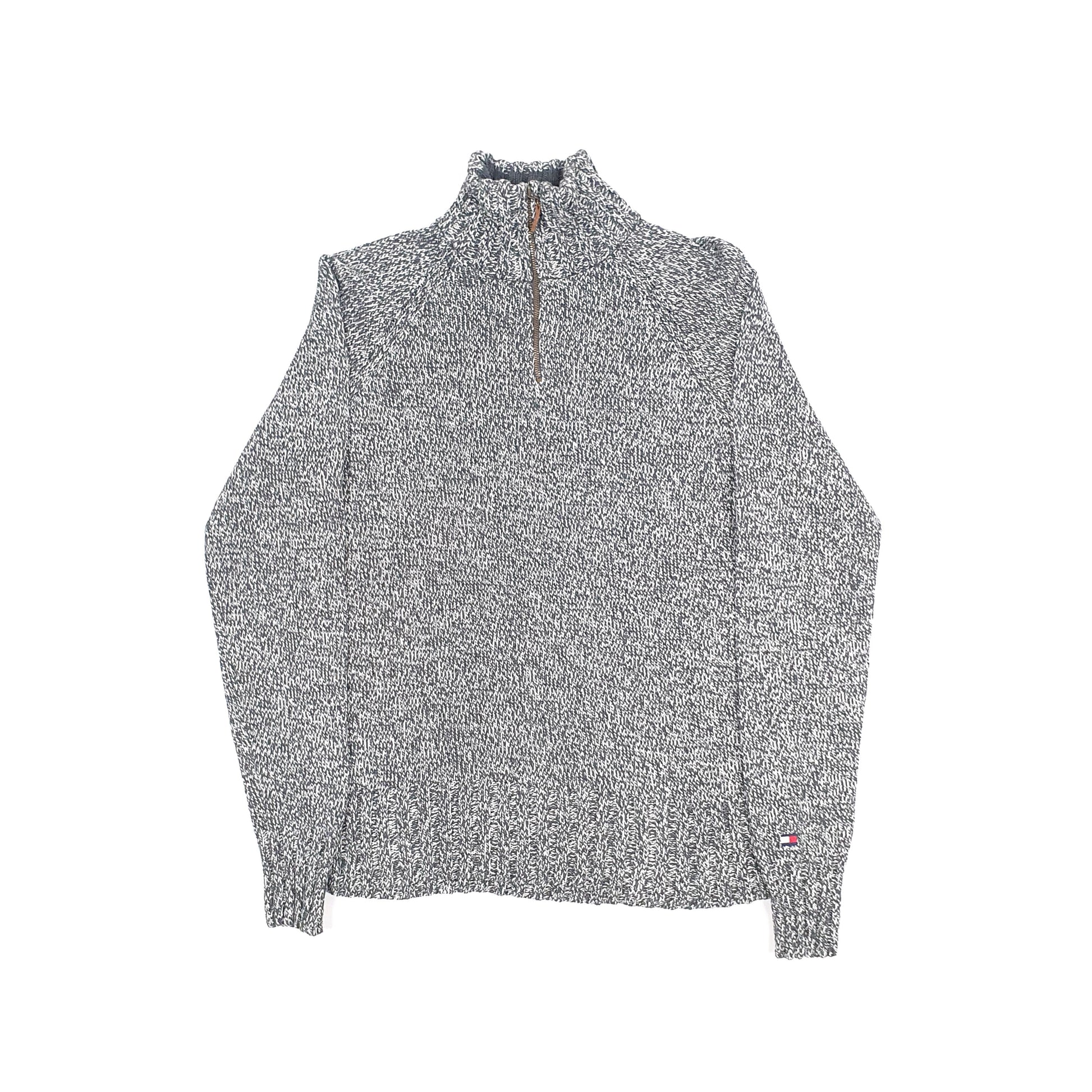 Tommy Hilfiger Quarter Zip S Grey