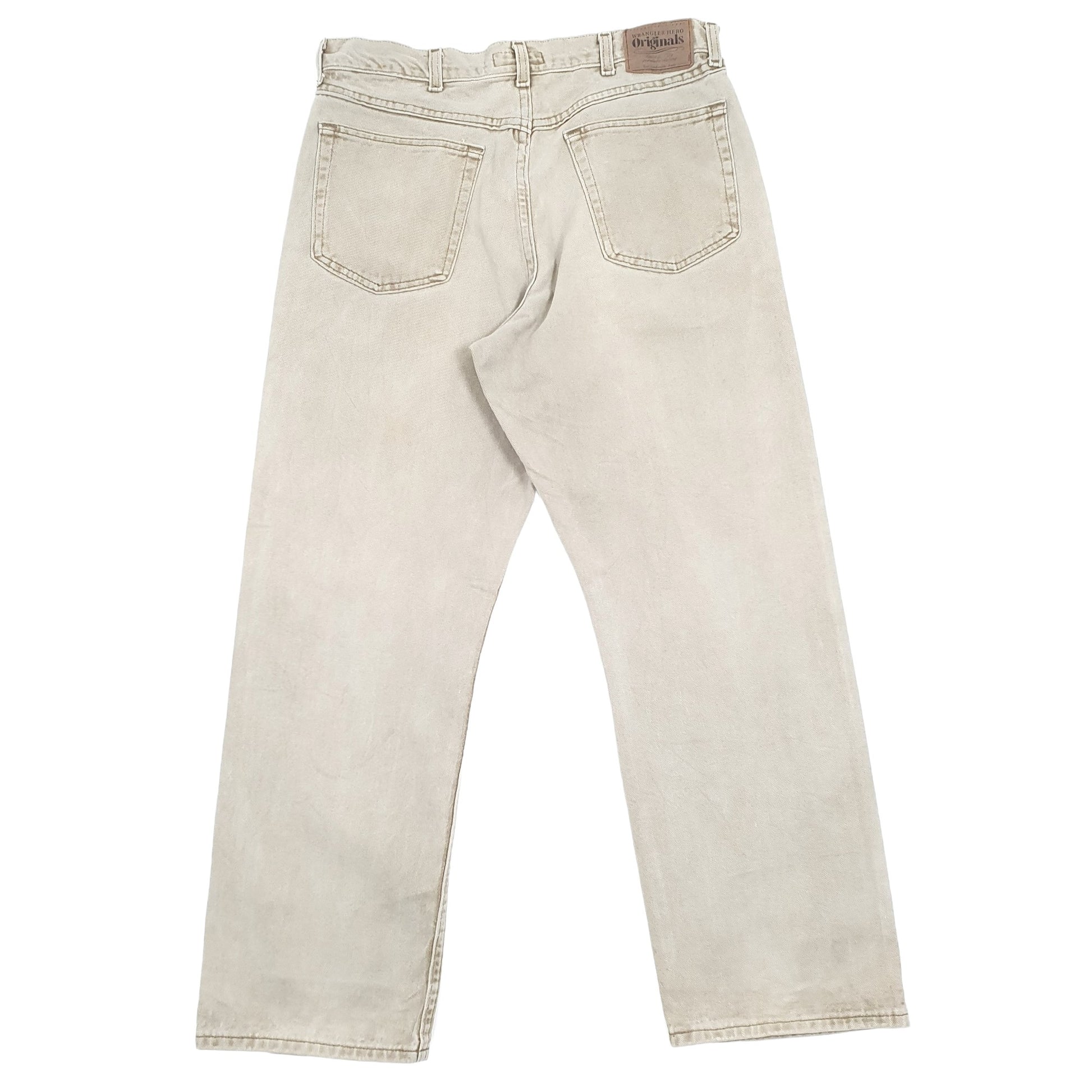 Wrangler Casual Regular Fit Jeans W34 L29 Beige