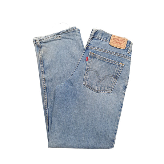 Levis 550 Relaxed Fit Jeans UK10 Blue