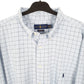 Ralph Lauren Long Sleeve Regular Fit Check Shirt Blue
