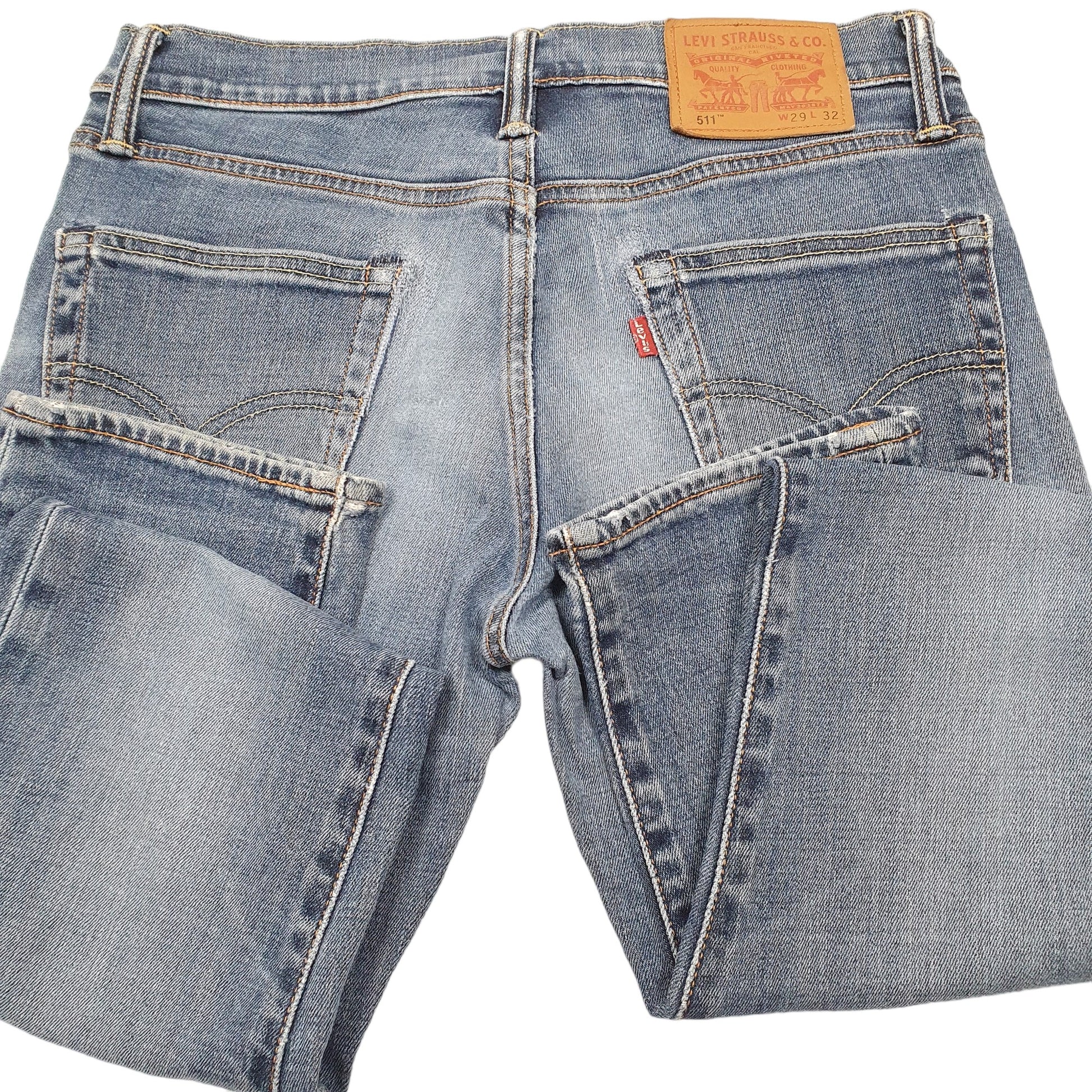 Mens Blue Levis  511 JeansW29 L32