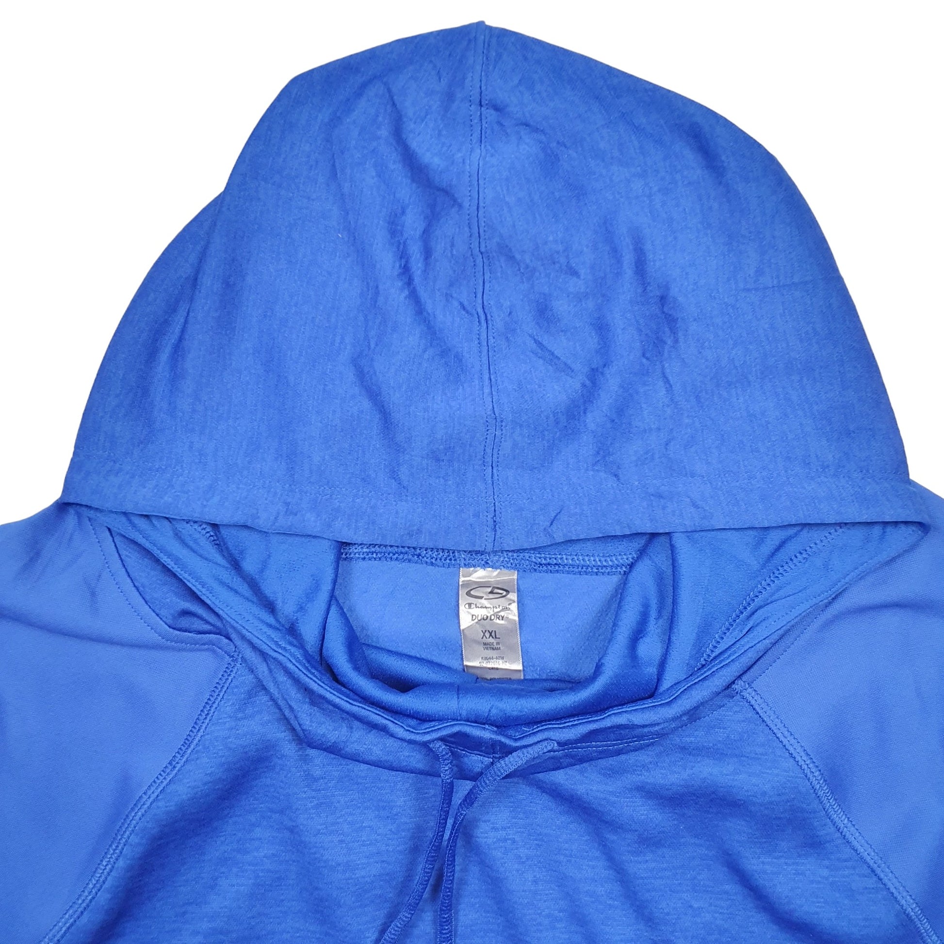 Mens Blue Champion Active Running Sports Hoodie Jumper