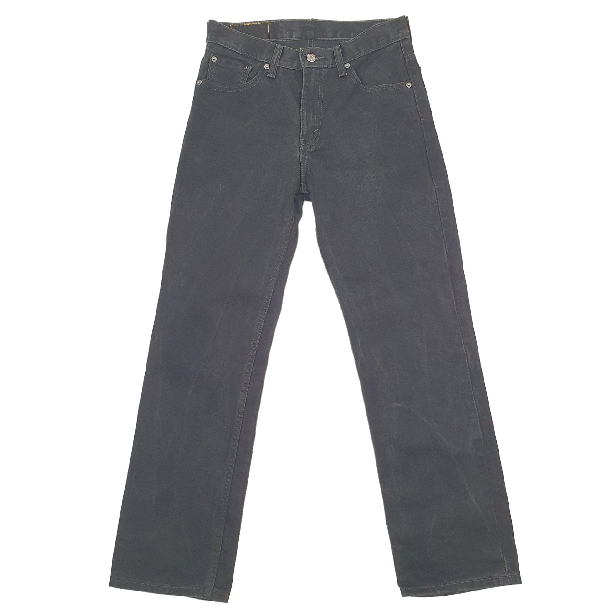 Levis 516 Straight Fit Jeans W30 L29 Black