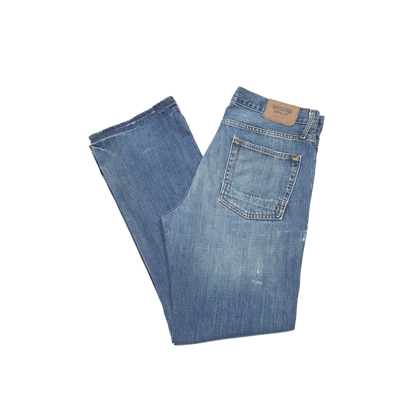 Mossimo Casual Bootcut Fit Jeans W32 L30 Blue