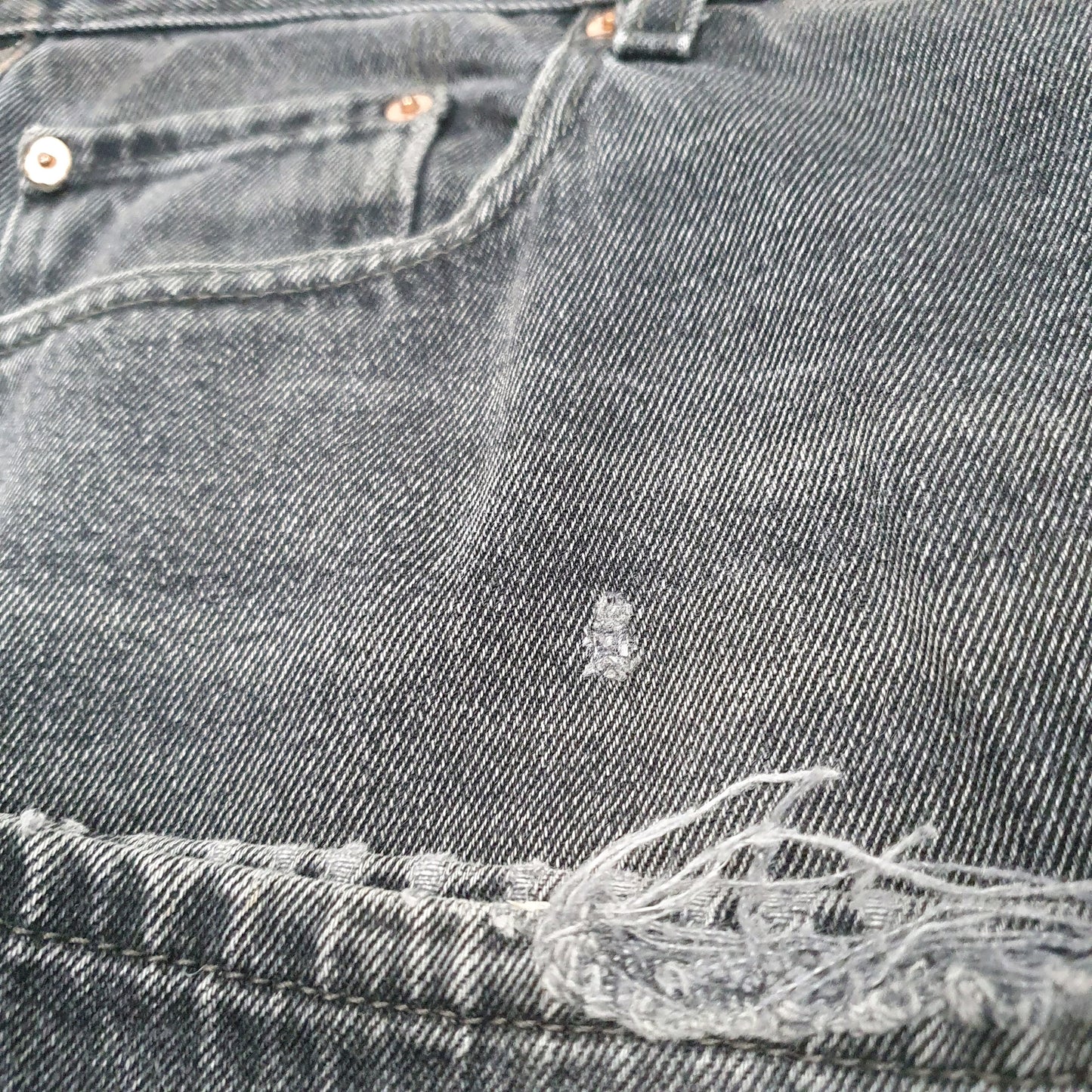 Levis 550 Relaxed Fit Jeans W40 L31 Black