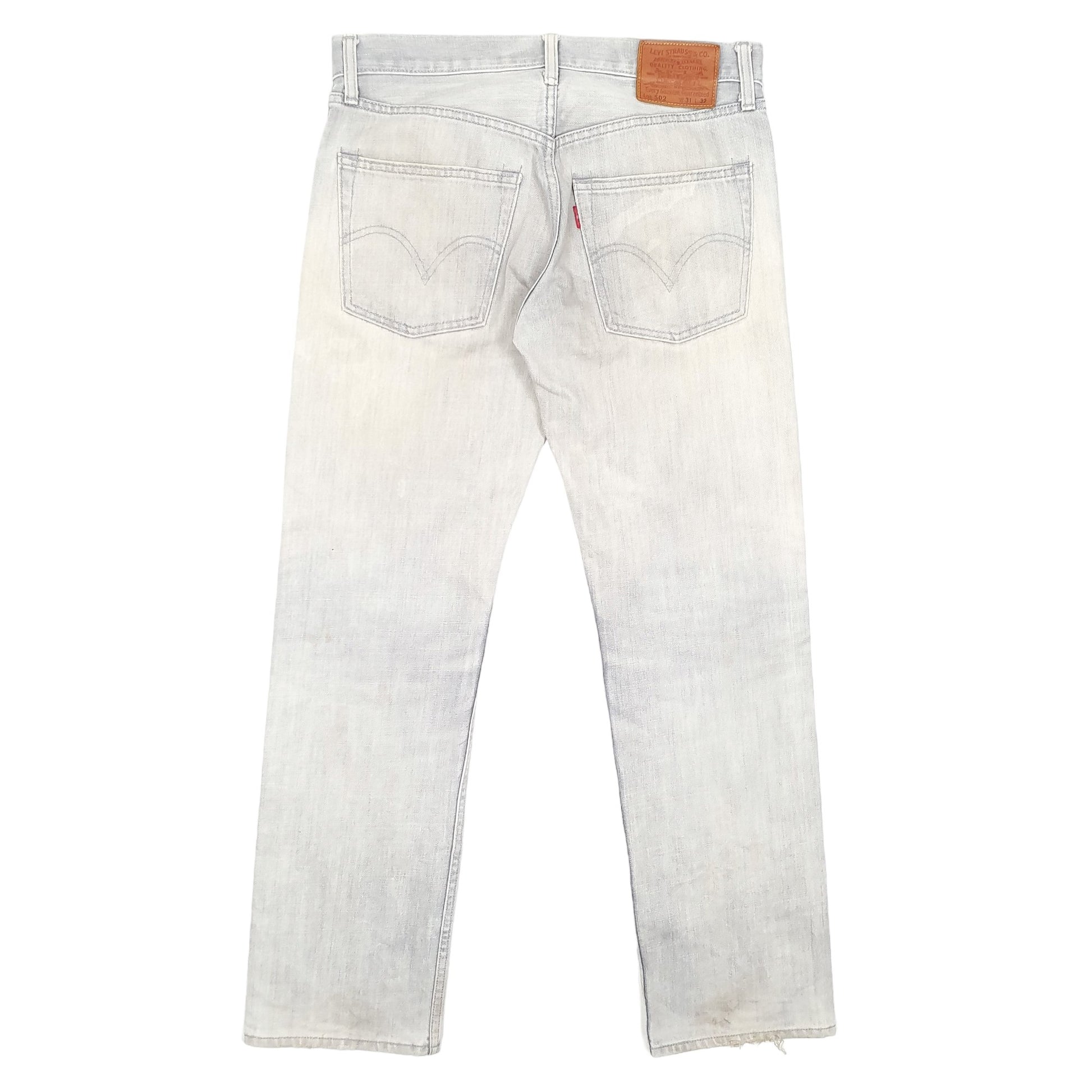 Mens Grey Levis  502 JeansW31 L32