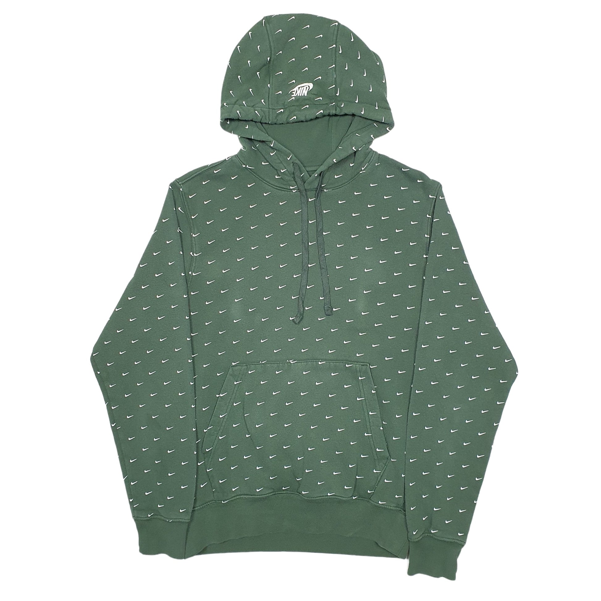 Mens Green Nike  Hoodie Jumper