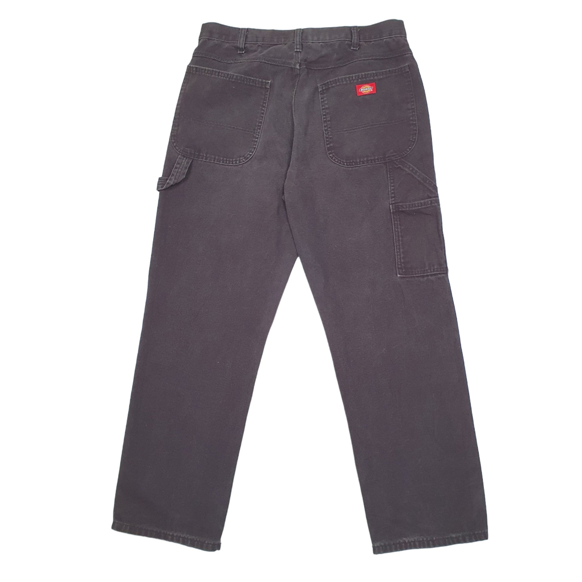 Mens Black Dickies  Carpenter Trousers