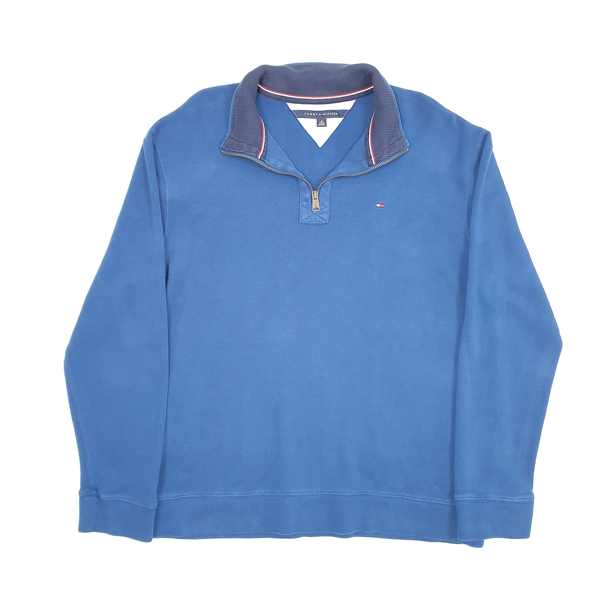 Tommy Hilfiger Quarter Zip L Blue