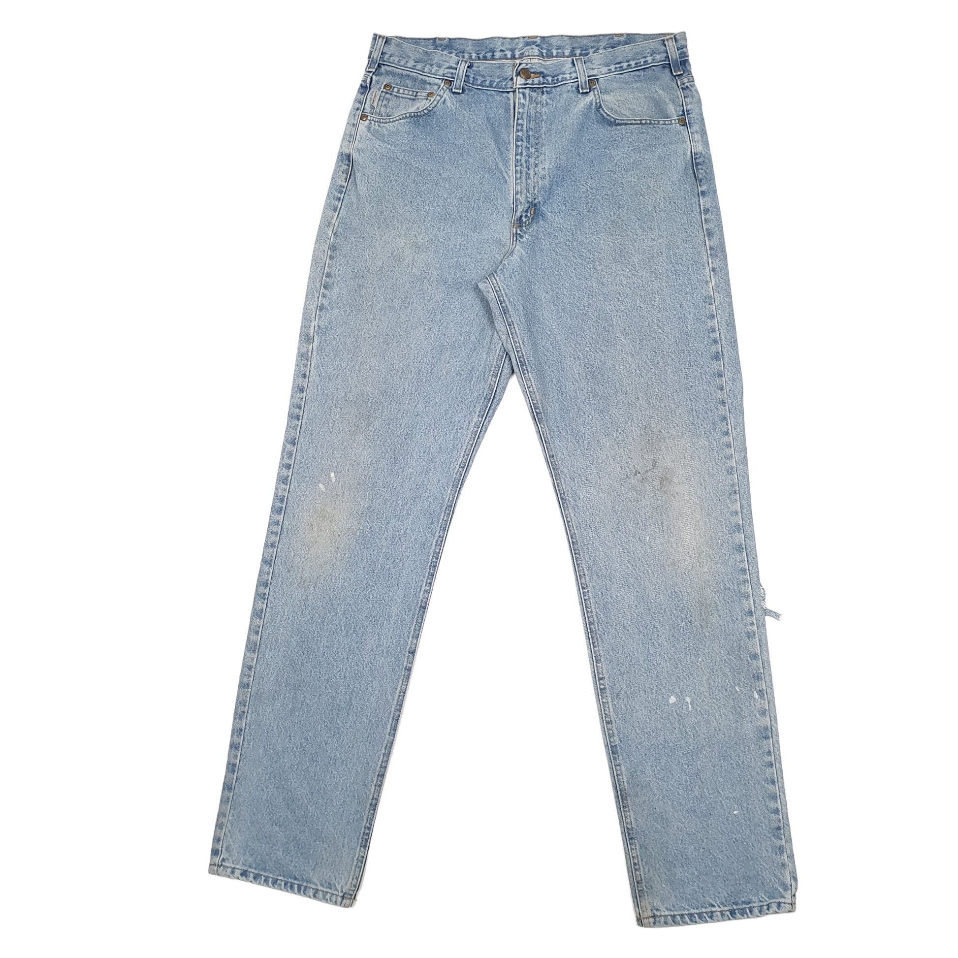 Mens Blue Carhartt  Carpenter Trousers