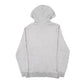Mens Grey Calvin Klein Spellout Hoodie Jumper