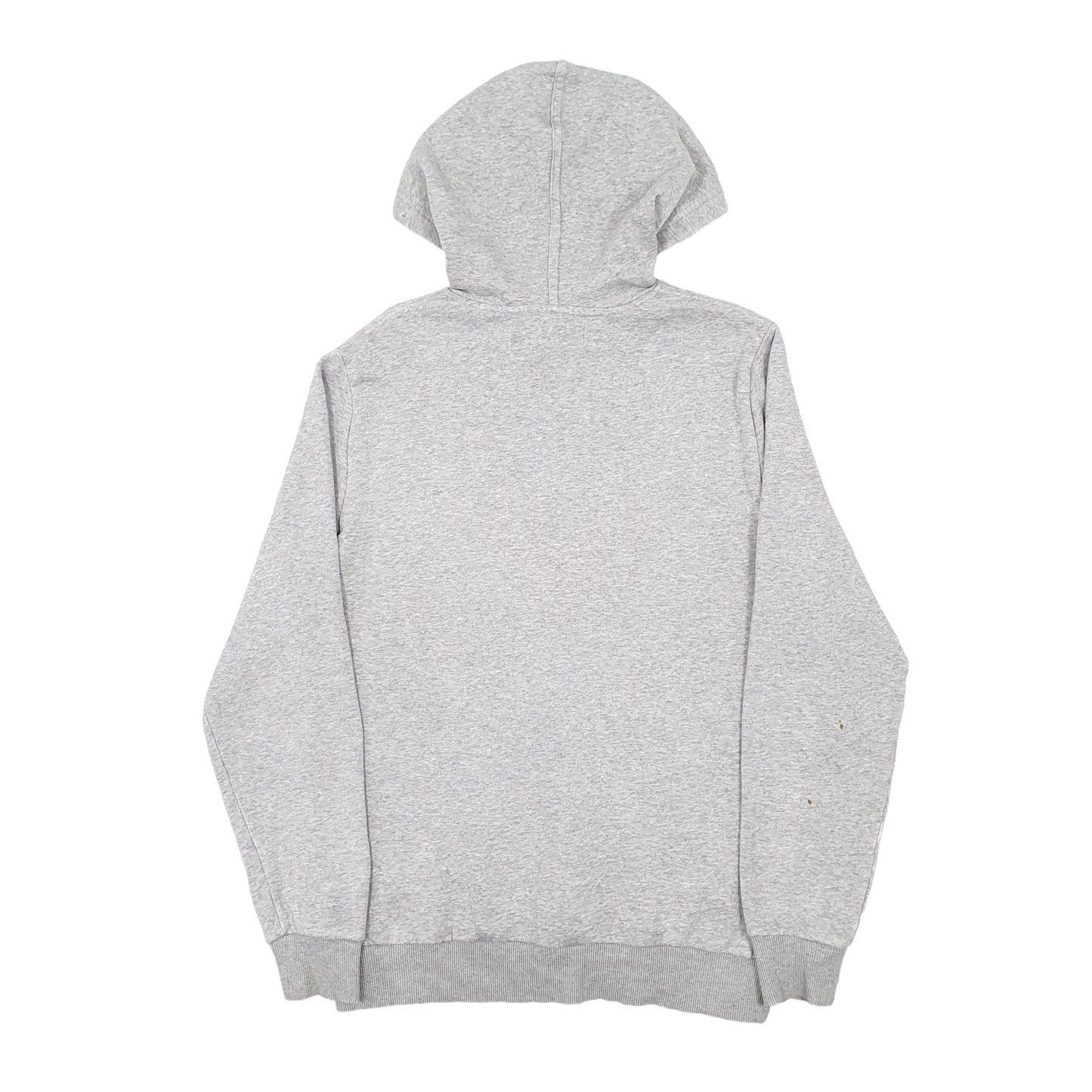 Mens Grey Calvin Klein Spellout Hoodie Jumper