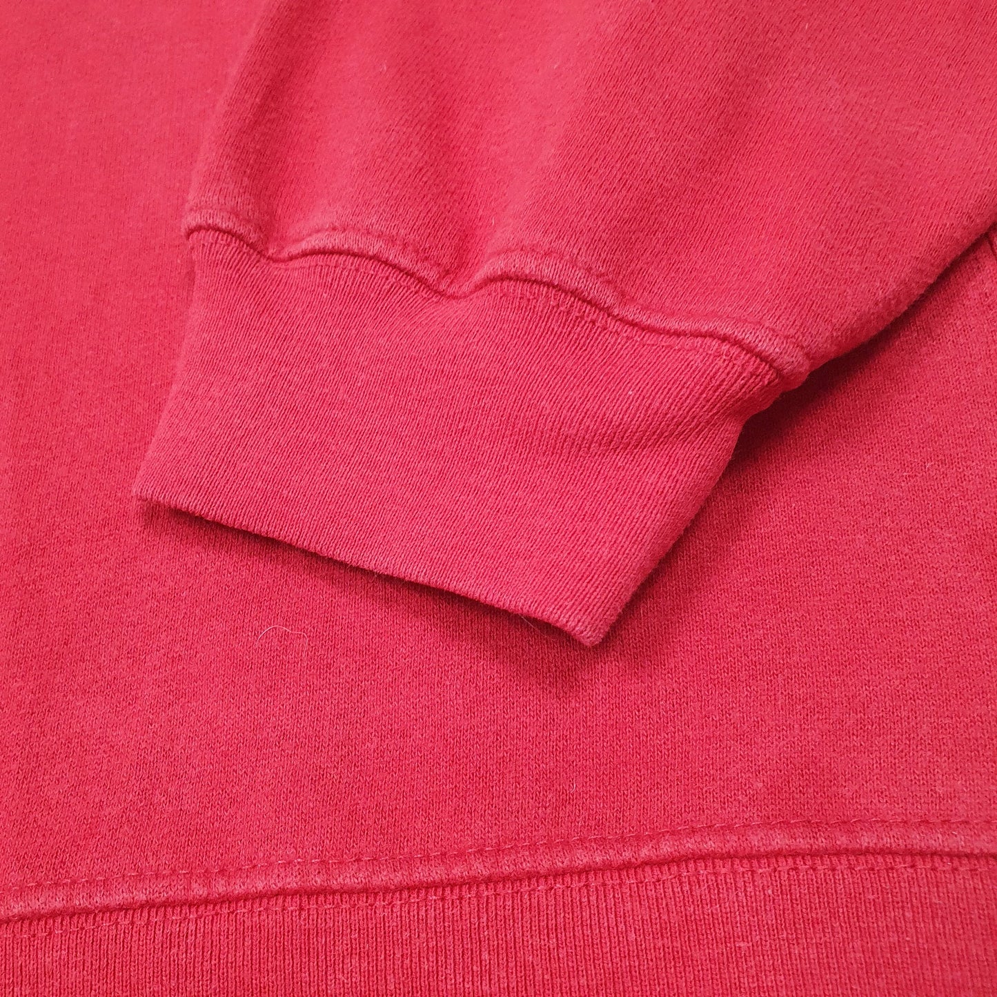Mens Red Reebok Sweater Sweatshirt Crewneck Jumper