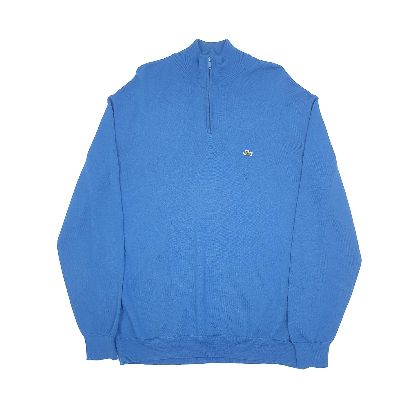 Lacoste Quarter Zip XL Blue