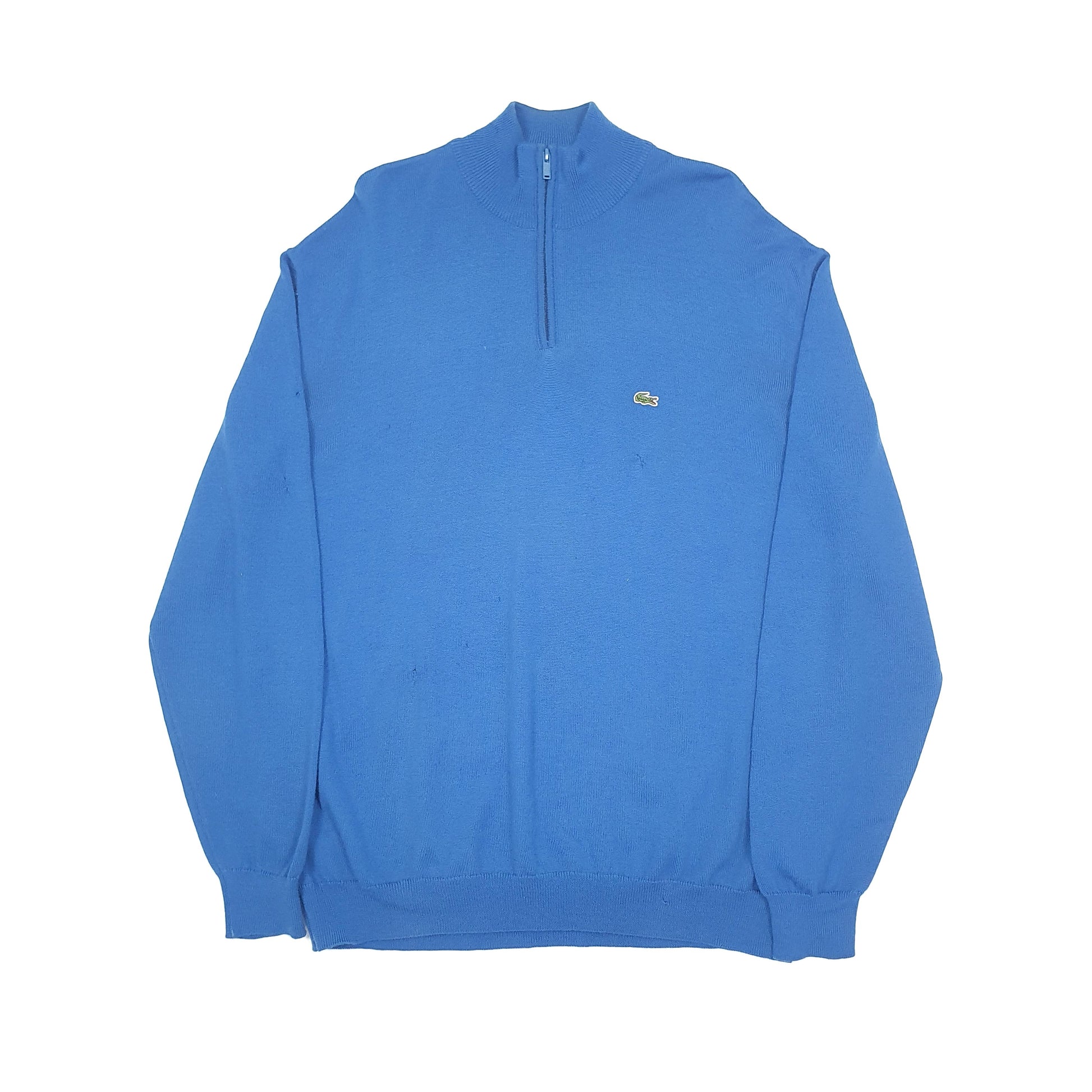 Lacoste Quarter Zip XL Blue