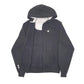 Mens Black Champion  Full Zip Jumper