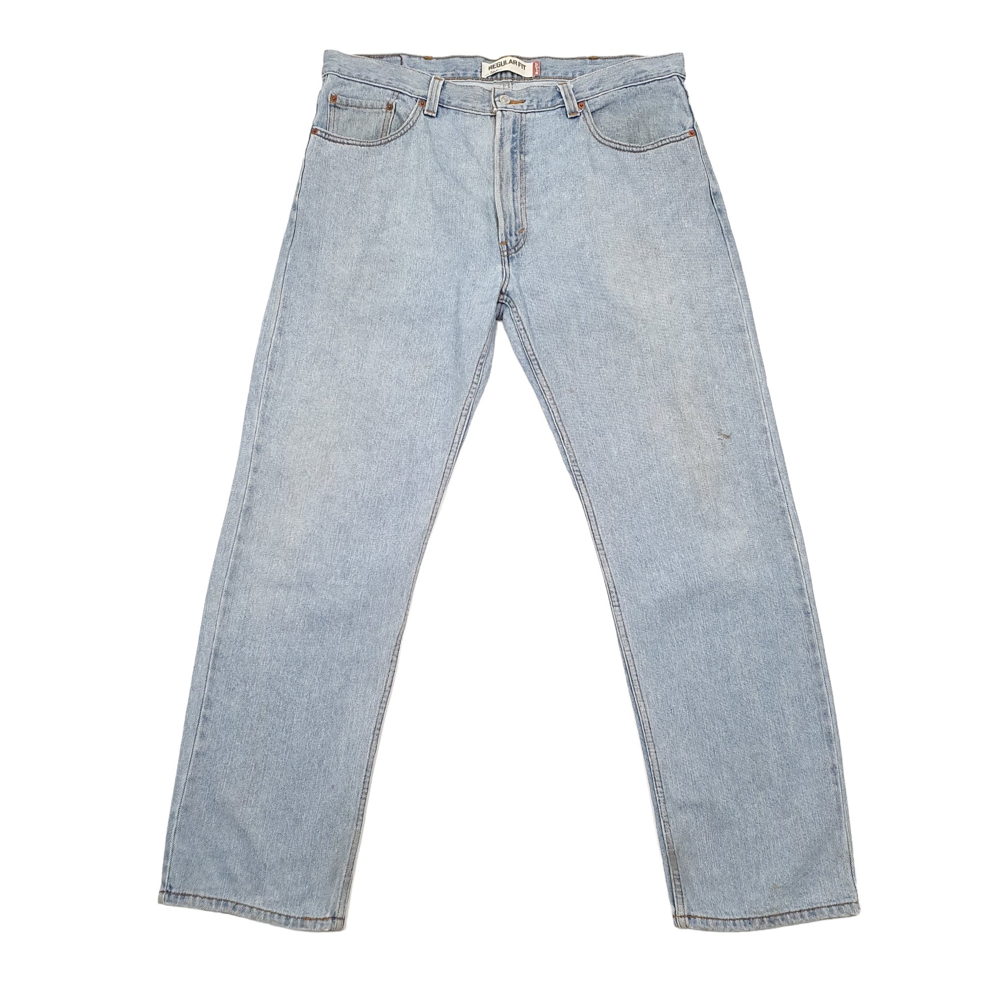 Levis 505 Regular Fit Jeans W38 L33 Blue