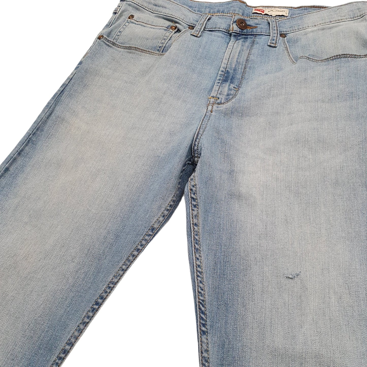 Wrangler Slim Slim Fit Jeans W33 L32 Blue