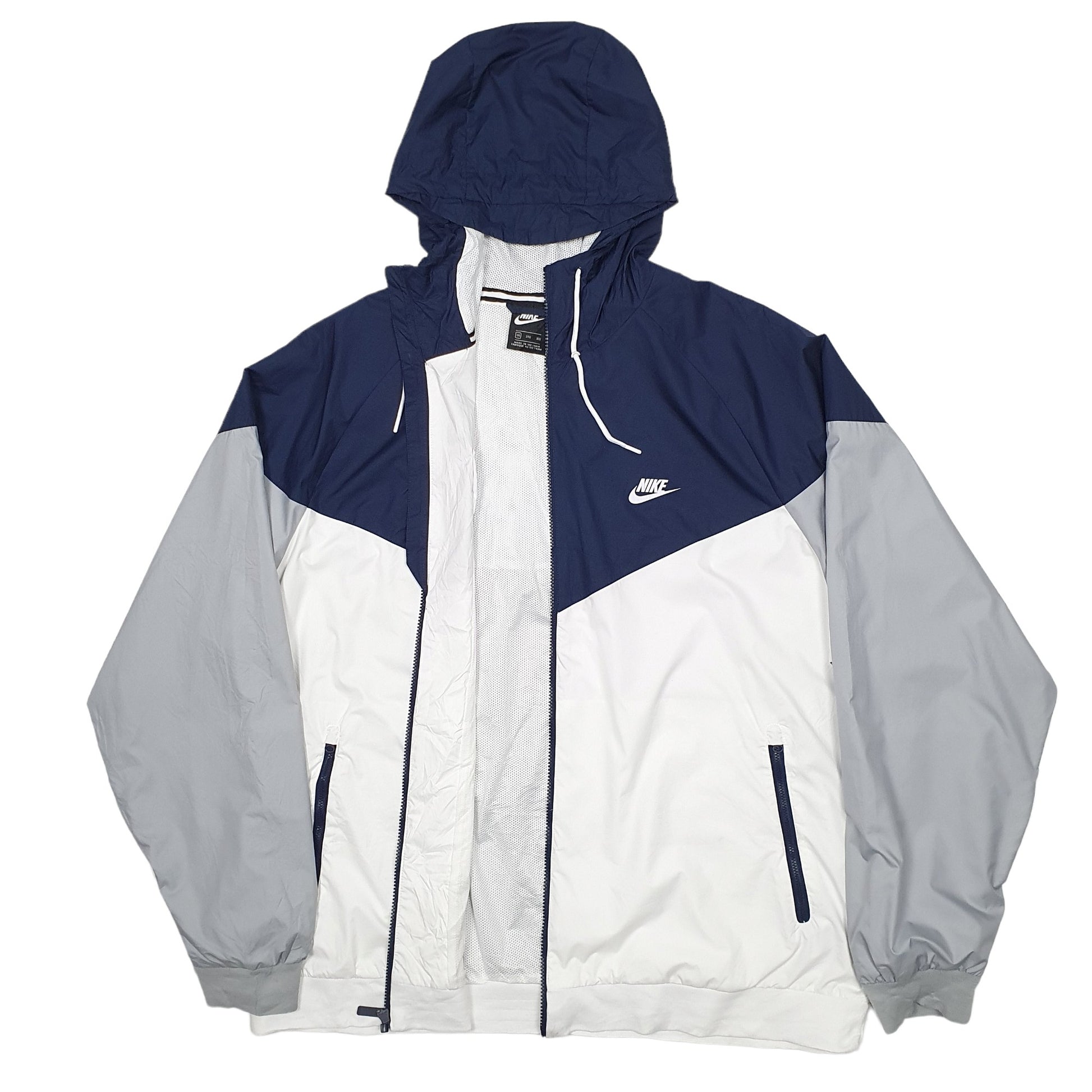 Mens Navy Nike   Coat