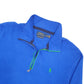 Polo Ralph Lauren Quarter Zip Fleece M Blue