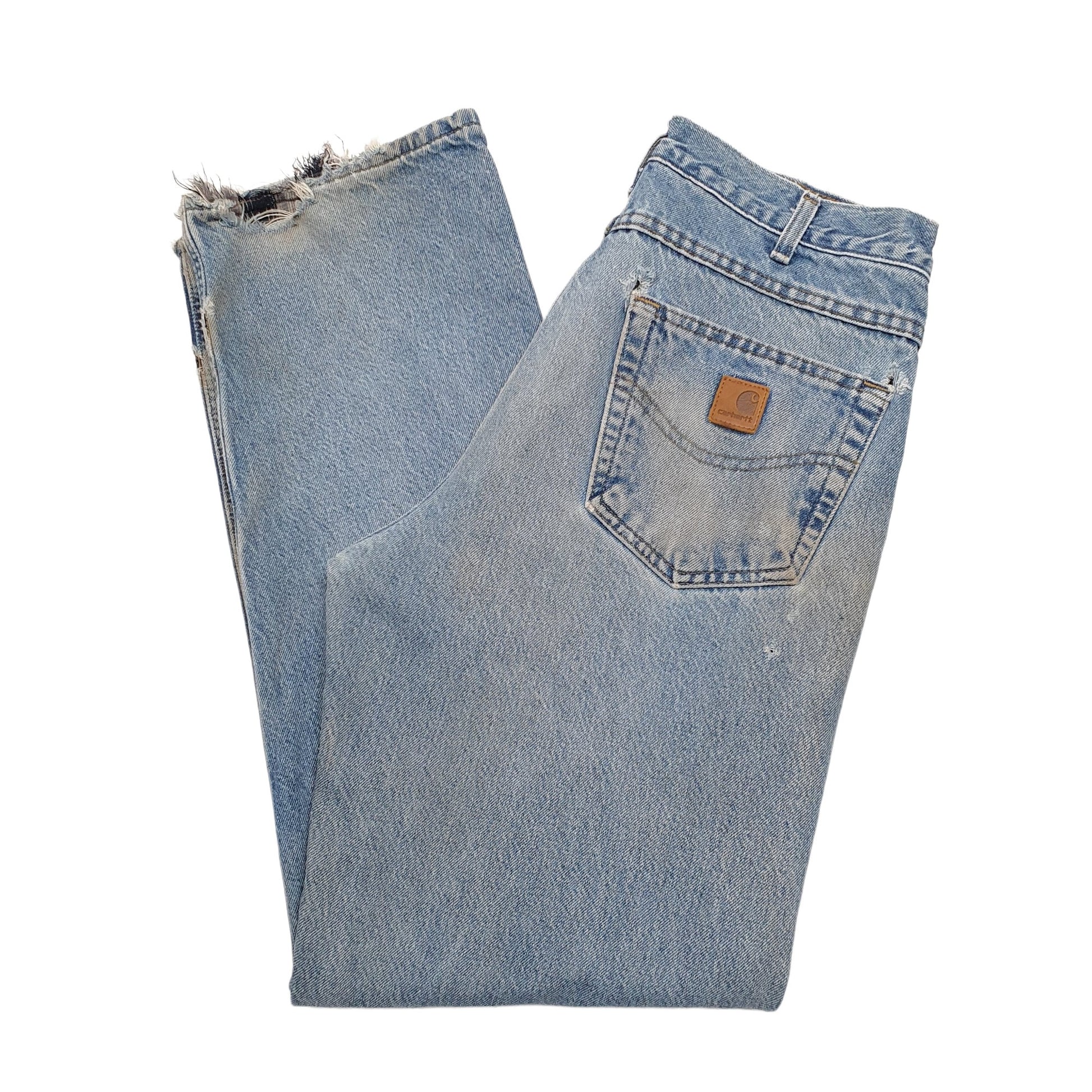 Mens Blue Carhartt  Carpenter Trousers