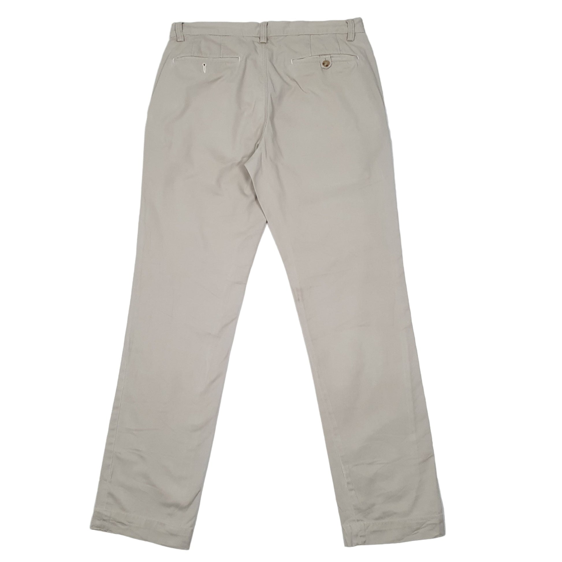 Mens Beige Polo Ralph Lauren Straight Fit Chino Trousers