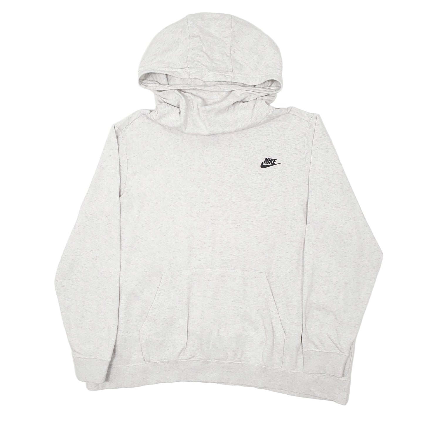 Womens Grey Nike Turtle Neck Hoodie Jumper