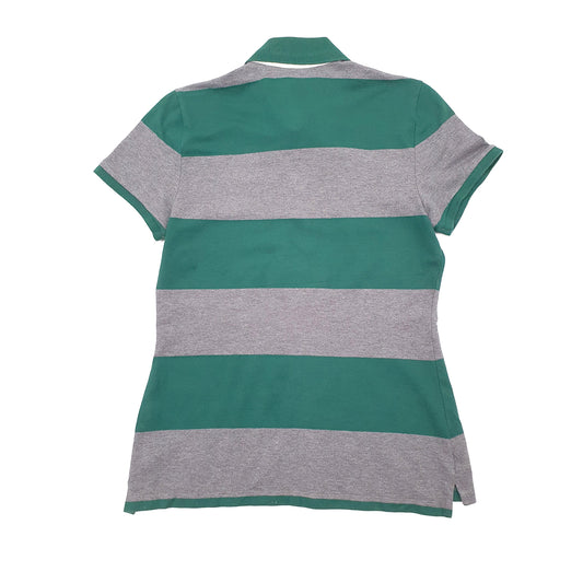 Womens Grey Tommy Hilfiger  Short Sleeve Polo Shirt