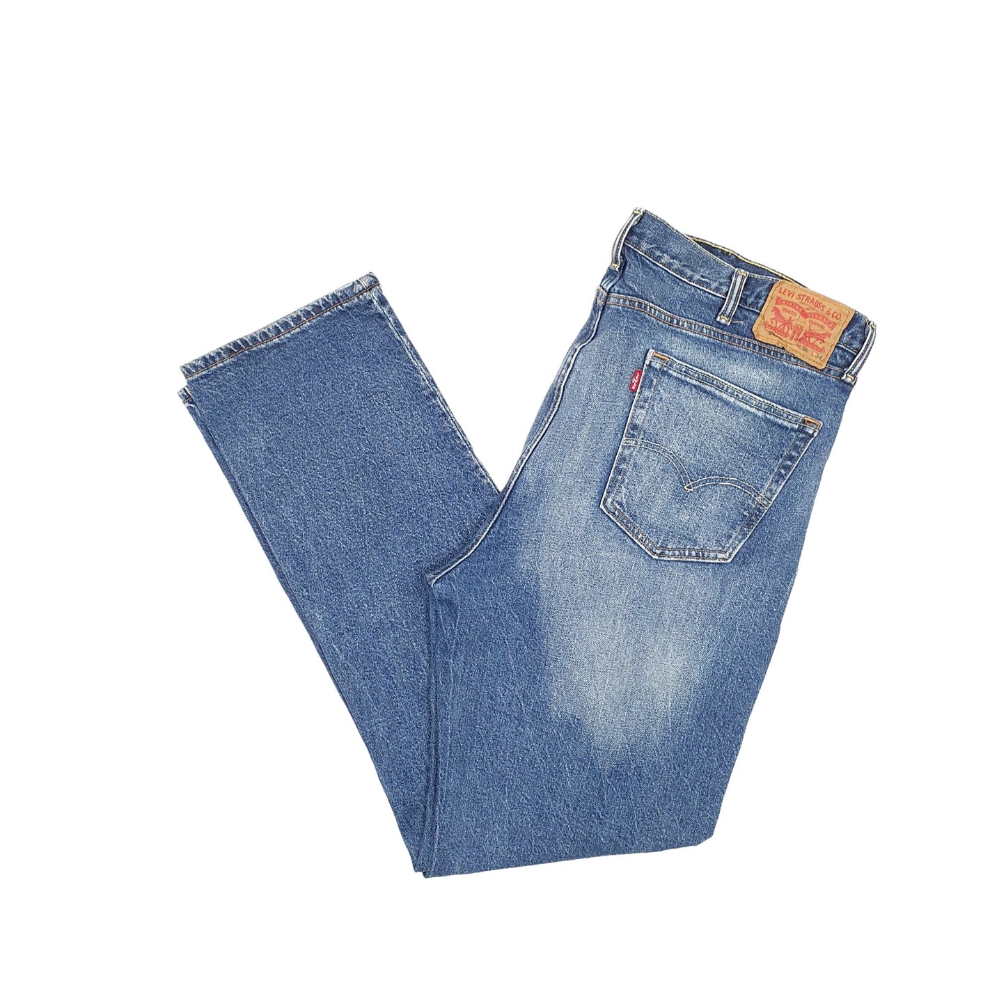 Levis Fit Jeans W38 L33 Blue