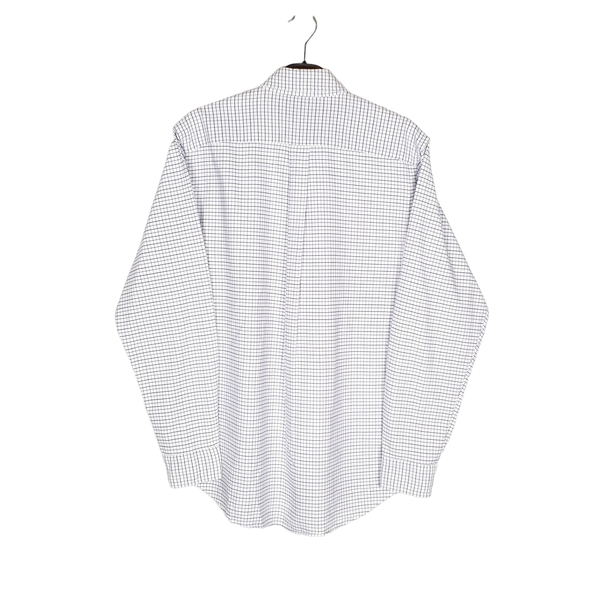 Polo Ralph Lauren Long Sleeve Regular Fit Check Shirt White