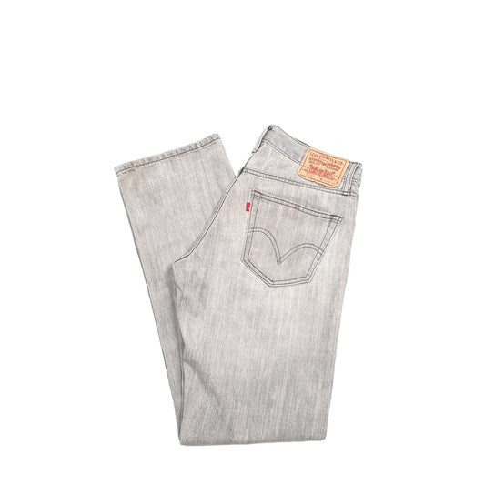Levis 514 Straight Fit Jeans W30 L30 Grey