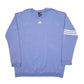 Mens Purple Adidas Spellout Crewneck Jumper