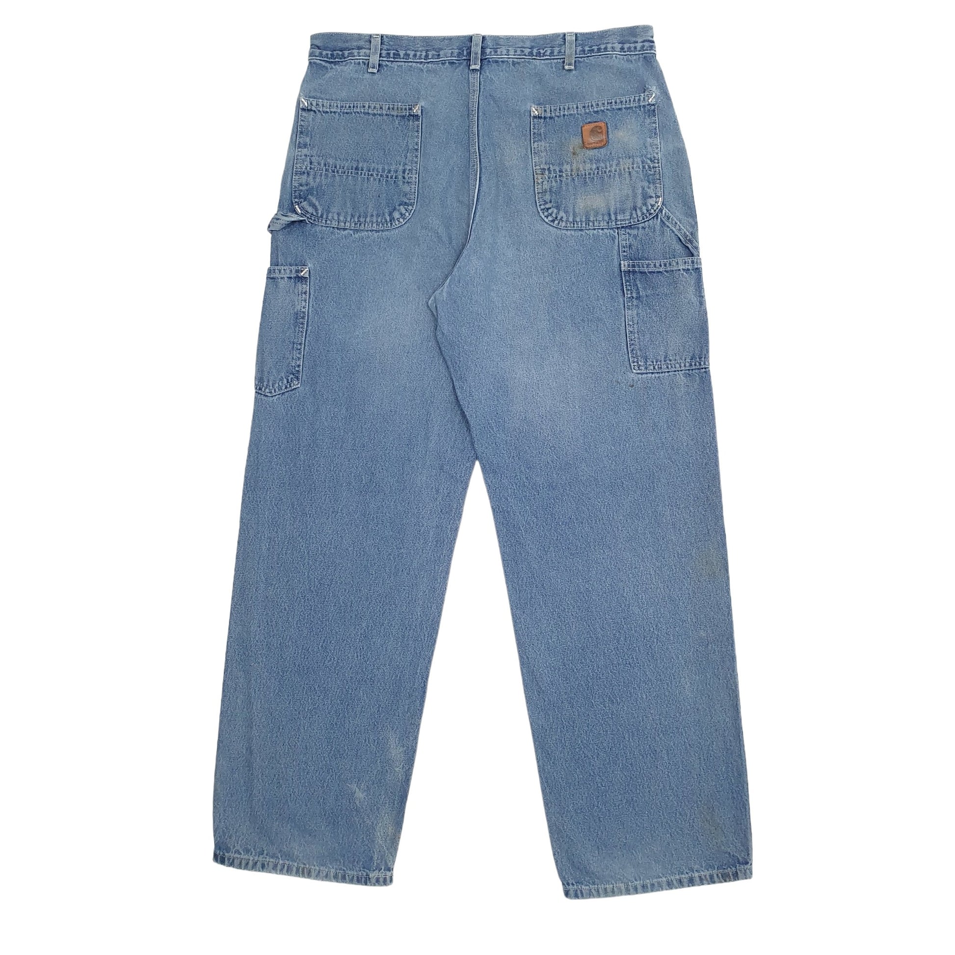 Mens Blue Carhartt  Carpenter Trousers