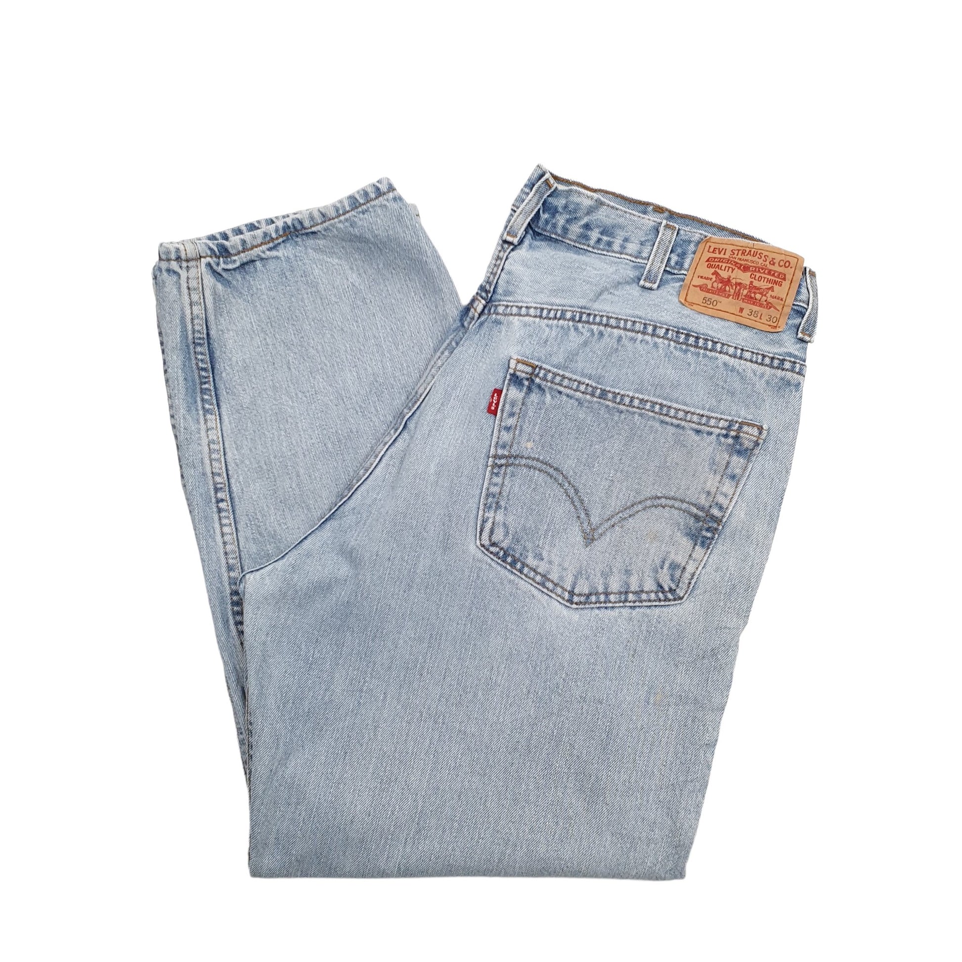 Levis 550 Relaxed Fit Jeans W38 L30 Blue