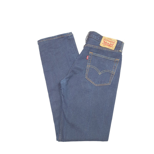 Levis 514 Straight Fit Jeans W32 L34 Blue