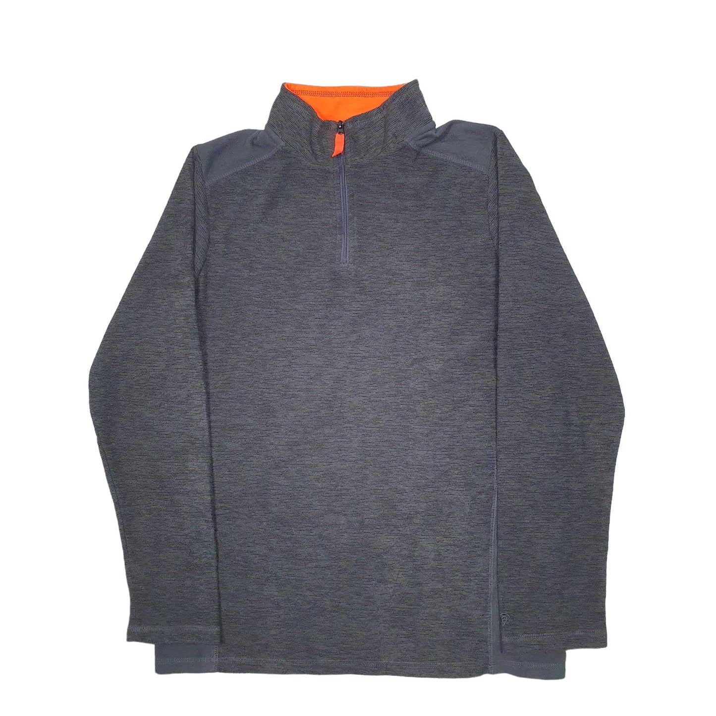 Womens Grey Champion  Quarter Zip Jumper