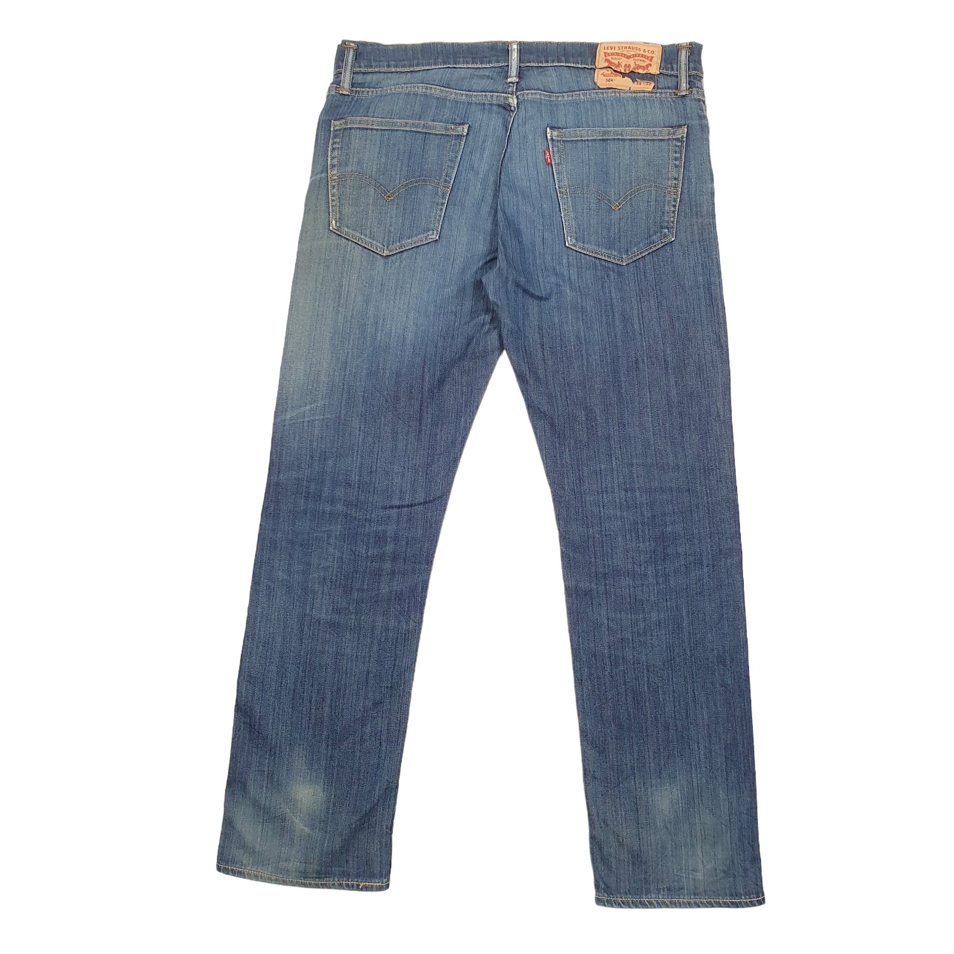 Mens Blue Levis  504 JeansW38 L32