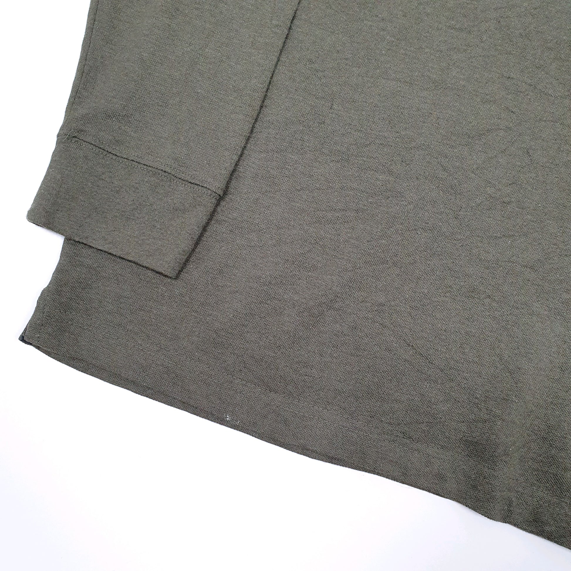 Chaps Long Sleeve Polo Shirt Khaki