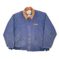 Mens Blue Pella Carpet Lined Made in USA Vintage Workwear Jacket Coat