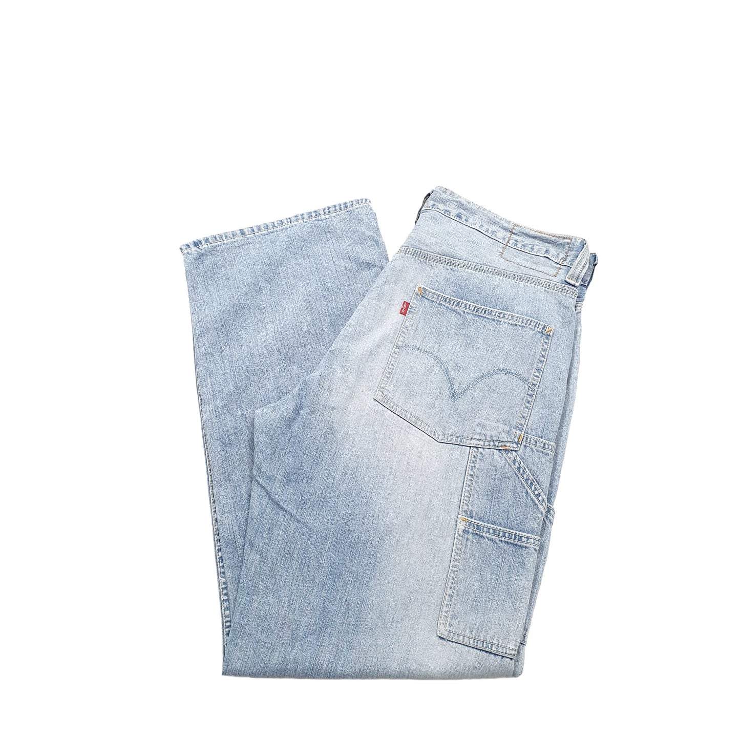 Levis Loose Straight Straight Fit Jeans W36 L32 Blue